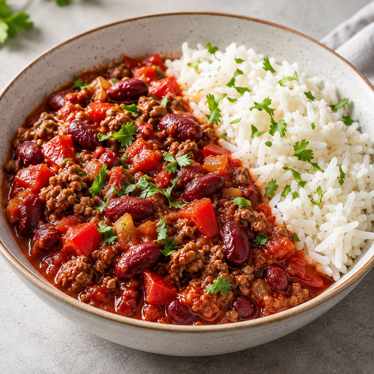 Chili & riz